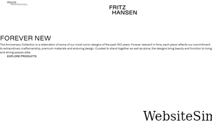 fritzhansen.com Screenshot