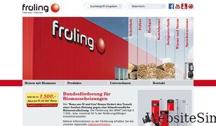 froeling.com Screenshot