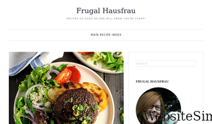 frugalhausfrau.com Screenshot