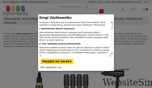 fryzomania.pl Screenshot