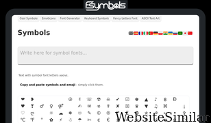 fsymbols.com Screenshot