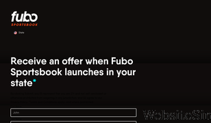 fubosportsbook.com Screenshot