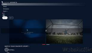 fuchs-sports.com Screenshot