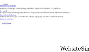 fuchsia.dev Screenshot