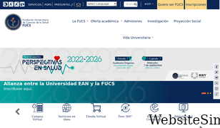 fucsalud.edu.co Screenshot