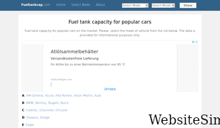 fueltankcap.com Screenshot