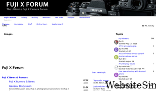 fuji-x-forum.com Screenshot