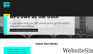 fullfact.org Screenshot