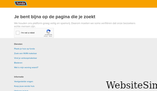 funda.nl Screenshot