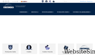fundacionindex.com Screenshot