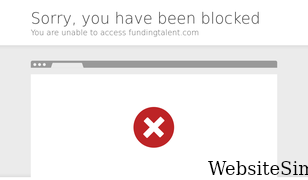 fundingtalent.com Screenshot