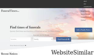 funeraltimes.com Screenshot
