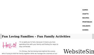 funlovingfamilies.com Screenshot