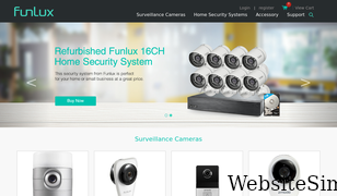 funlux.com Screenshot