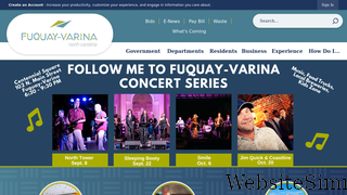 fuquay-varina.org Screenshot