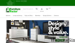 furniturefactor.co.uk Screenshot