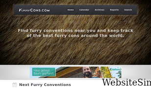 furrycons.com Screenshot