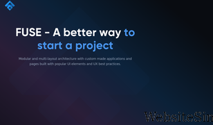 fusetheme.com Screenshot