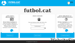futbol.cat Screenshot