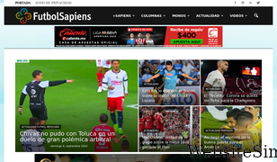 futbolsapiens.com Screenshot