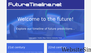 futuretimeline.net Screenshot