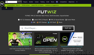 futwiz.com Screenshot