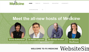 fxmedicine.com.au Screenshot