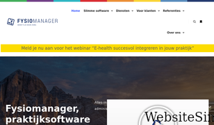fysiomanager.nl Screenshot
