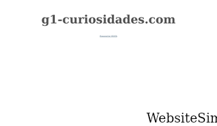 g1-curiosidades.com Screenshot