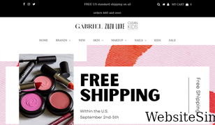 gabrielcosmeticsinc.com Screenshot