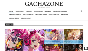 gachazone.com Screenshot