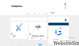 gadgelaun.com Screenshot