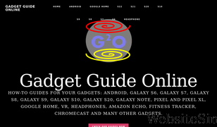 gadgetguideonline.com Screenshot