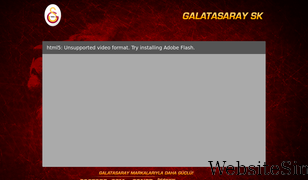 galatasaray.com Screenshot