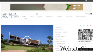 galeriadaarquitetura.com.br Screenshot