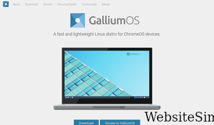 galliumos.org Screenshot