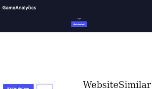 gameanalytics.com Screenshot