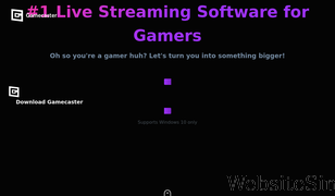 gamecaster.com Screenshot