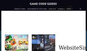 gamecodeguides.com Screenshot