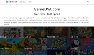 gamedva.com Screenshot