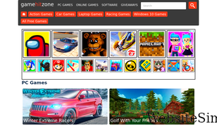 gamehitzone.com Screenshot