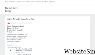 gamelivestory.com Screenshot