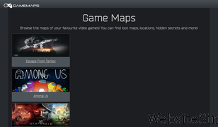 gamemaps.co.uk Screenshot