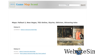 gamemapscout.com Screenshot