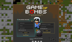gameofbombs.com Screenshot