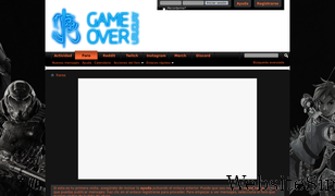 gameover.uy Screenshot