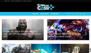 gameplayscassi.com.br Screenshot