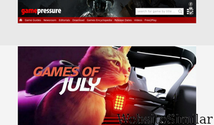 gamepressure.com Screenshot
