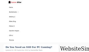 gamerafter.com Screenshot