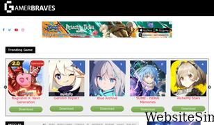 gamerbraves.com Screenshot
